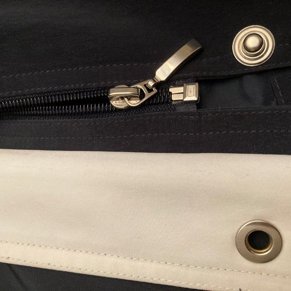 Liz Claiborne Navy Blue Lightweight Jacket Size L - Picture 4 of 8